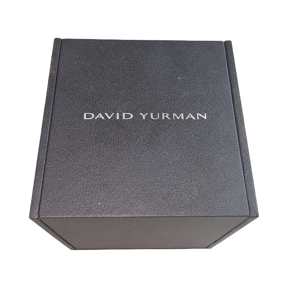 David Yurman Jewelry Box (Box Only) Authentic Empty. Nice For Earrings Or Ring